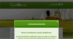 Desktop Screenshot of casasbellas.com.pa