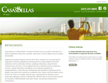 Tablet Screenshot of casasbellas.com.pa